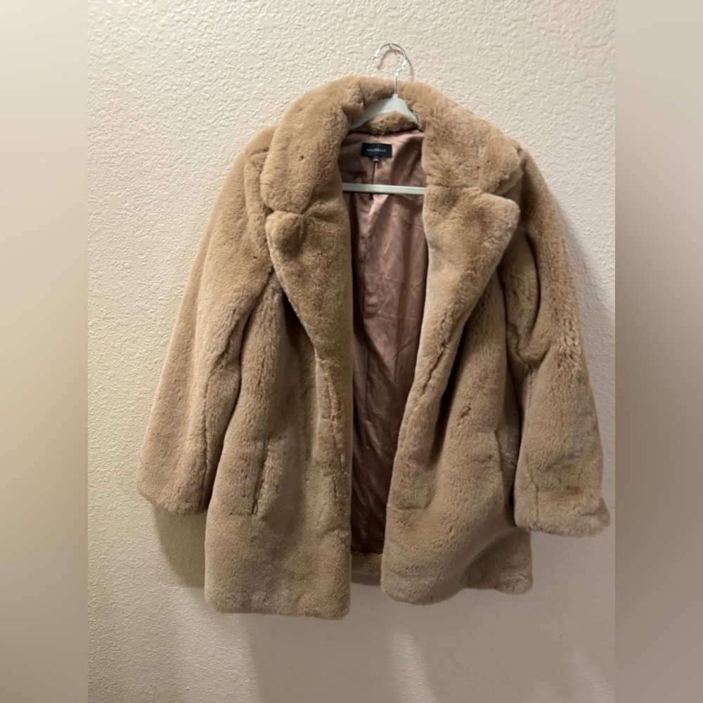 Majorelle Faux Fur Coat